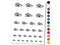 Cautious Pangolin Walking Endangered Species Temporary Tattoo Water Resistant Fake Body Art Set Collection